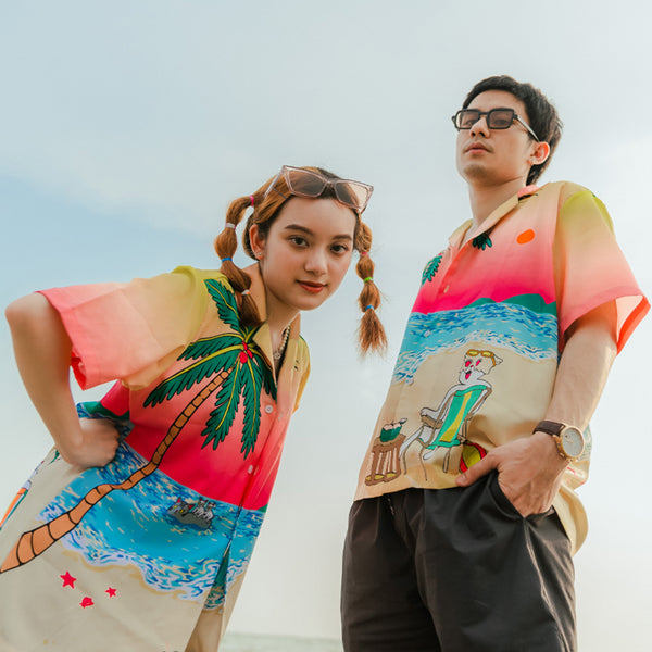 CuteBoy On The Beach Shirt