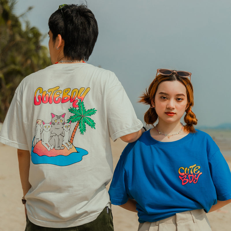 CuteBoy On The Beach Tee