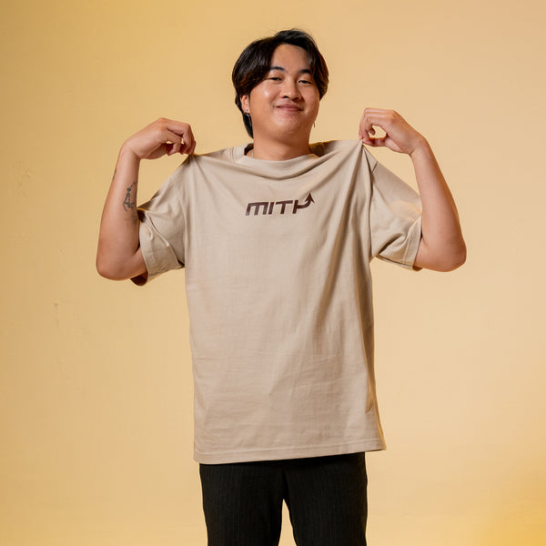 MiTH OG T-shirt - Beige/Brown