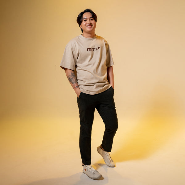 MiTH OG T-shirt - Beige/Brown