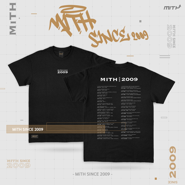 MiTH Since 2009 T-shirt - Black