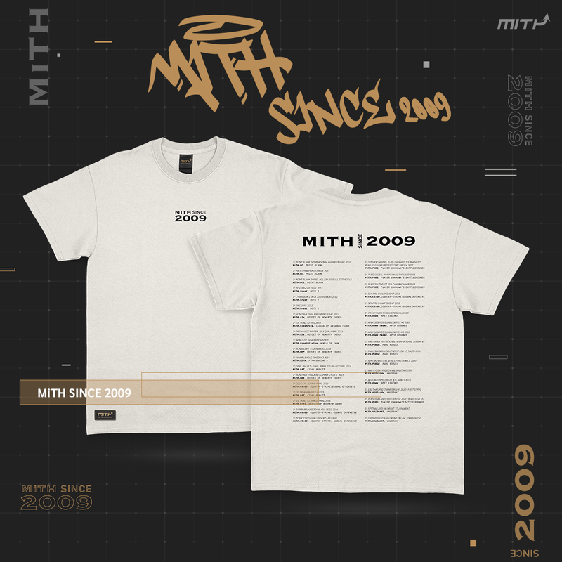MiTH Since 2009 T-shirt - White
