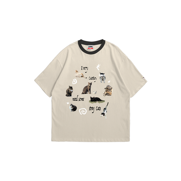 STRAY CAT [WALNUT] T-Shirt