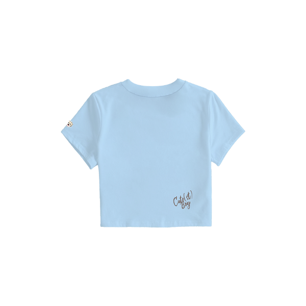 Fluffy Paw [Blue] Baby Tee