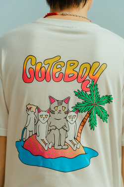 CuteBoy On The Beach Tee