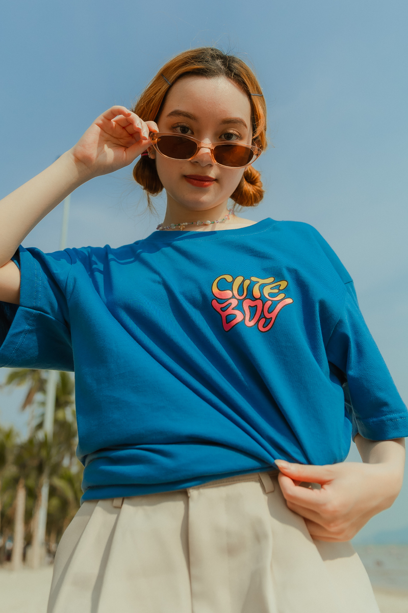 CuteBoy On The Beach Tee