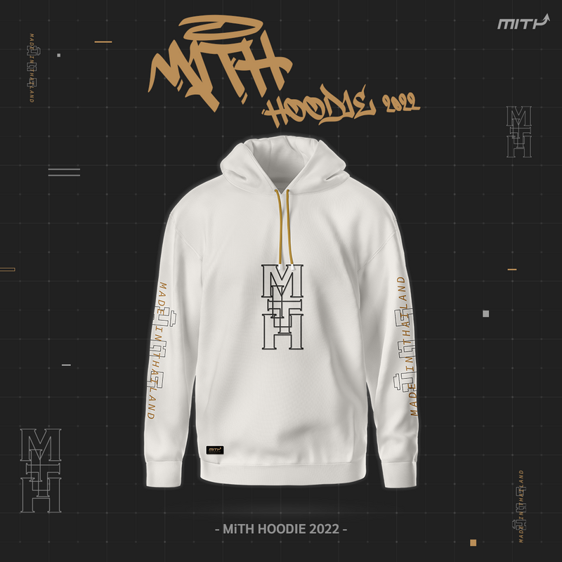 MiTH Winter 2022 Hoodie White