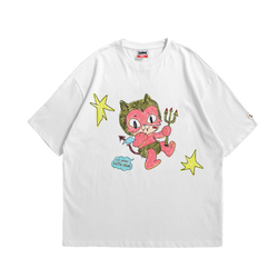 Cat Devil [White] T-Shirt