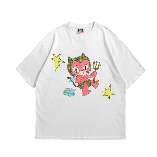 Cat Devil [White] T-Shirt