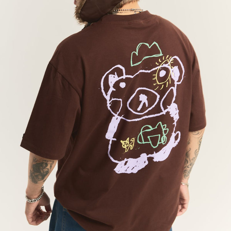 PinkBear [Brown] T-Shirt