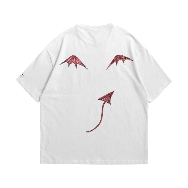 Cat Devil [White] T-Shirt