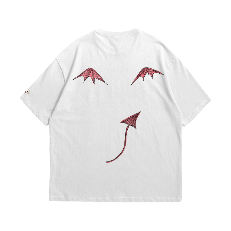 Cat Devil [White] T-Shirt
