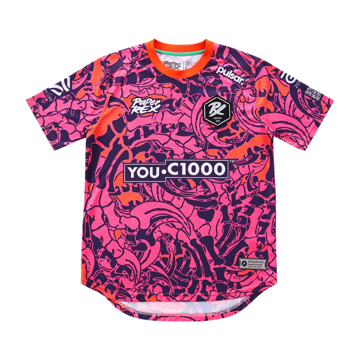 PRX Official Match Jersey 2025/26 DinoGlitch – CuteBoy Shop