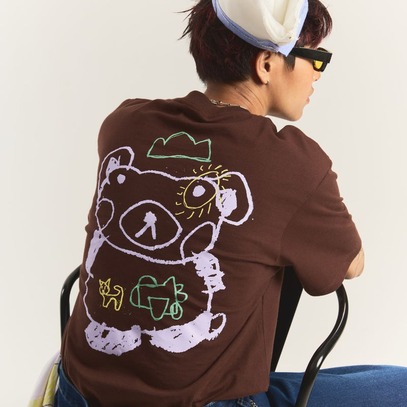 PinkBear [Brown] T-Shirt