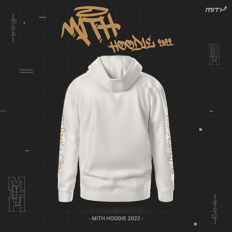 MiTH Winter 2022 Hoodie White