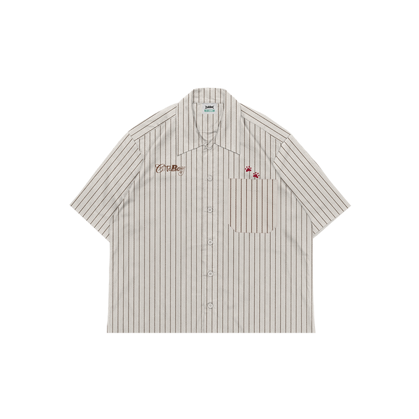 Hoomen!! [White Chocco] Cropped Shirt