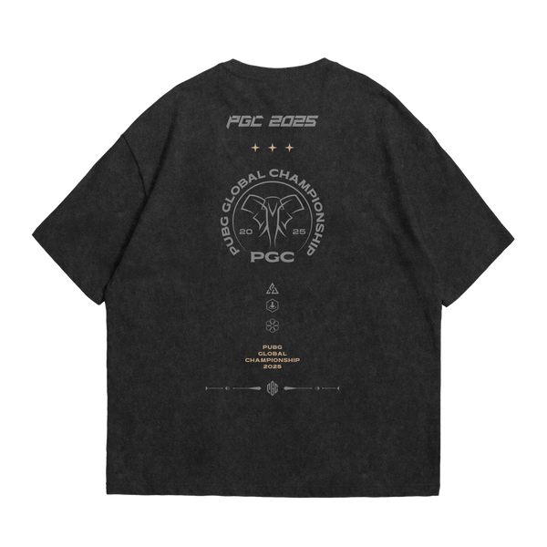 PGC2025 Pattern [Washed Black] T-Shirt