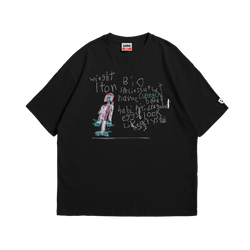 Queen Cat Bat [Black] T-Shirt