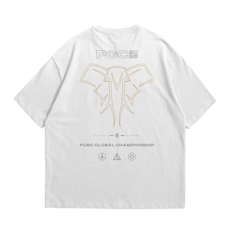 PGC2025 Outline [White] T-Shirt