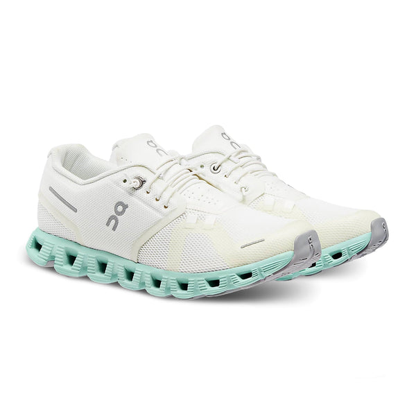 ON - Cloud 5 Undyed Women - White / Creek (ON-59.98368)