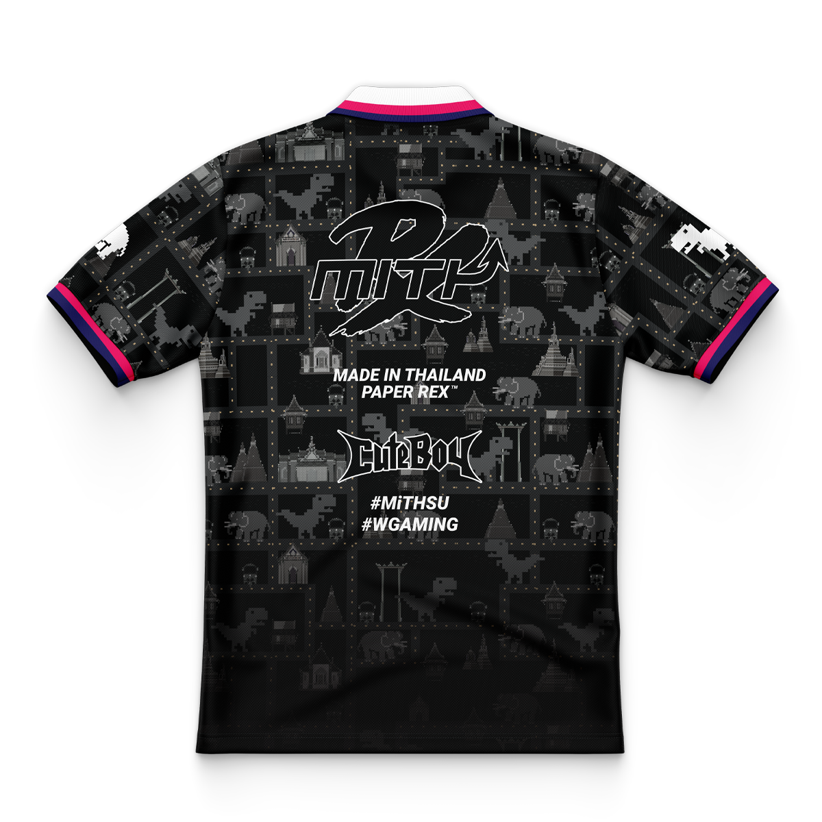 PRX Official Match Jersey 2025/26 DinoGlitch – CuteBoy Shop