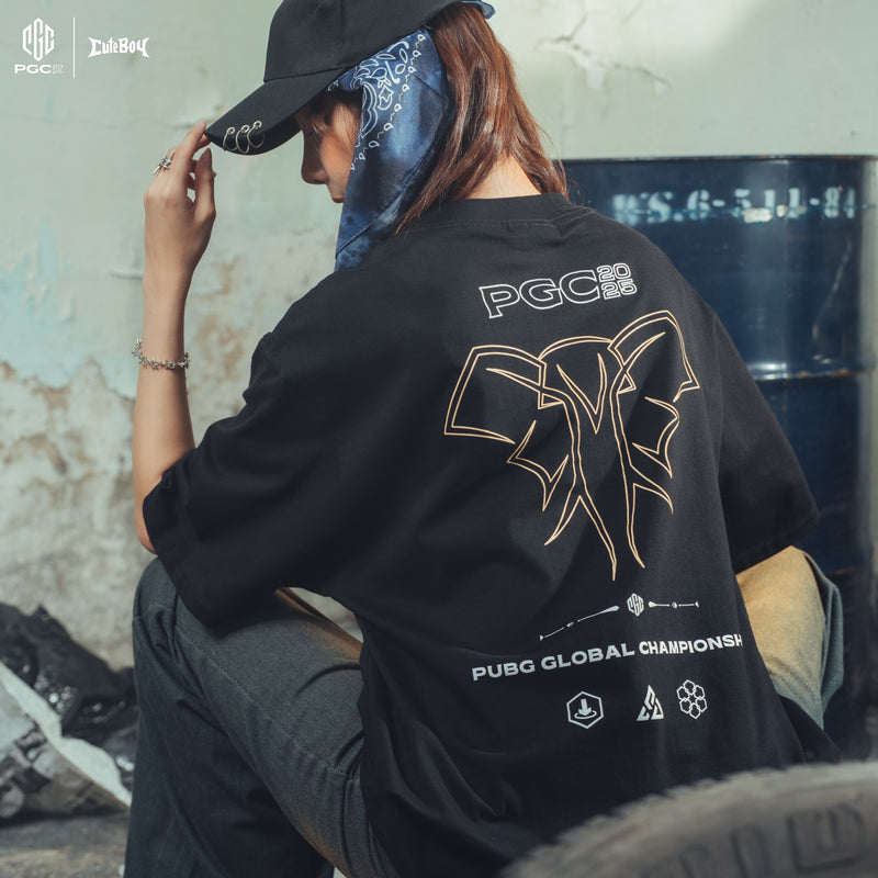 PGC2025 Outline [Black] T-Shirt