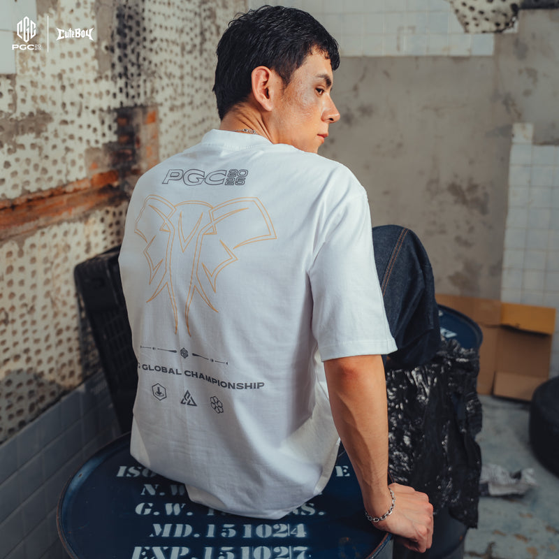 PGC2025 Outline [White] T-Shirt