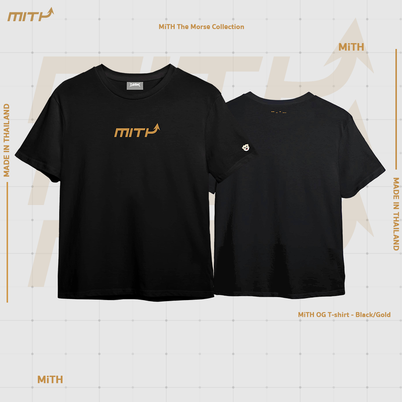 MiTH OG T-shirt - Black/Gold