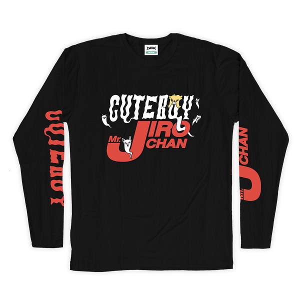 CuteBoy x MrJiroChan Logo L/S T-Shirt