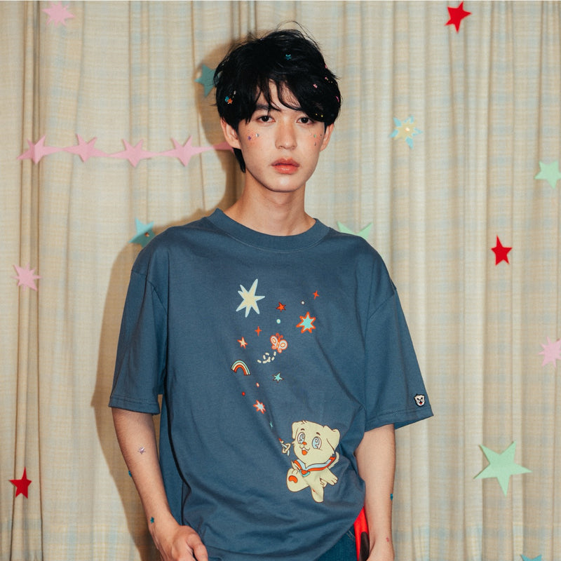 Fairy Sprinkle Kimkimo [Navy] T-Shirt