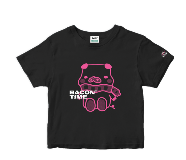 [Pick Up] BAC. At It Baby Tee [Black]
