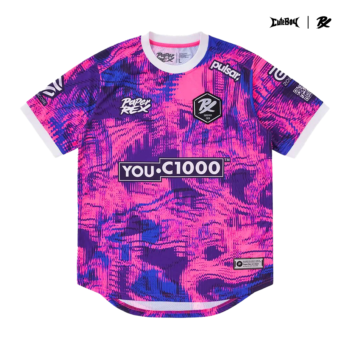 PRX Official Match Jersey 2025/26 DinoGlitch – CuteBoy Shop