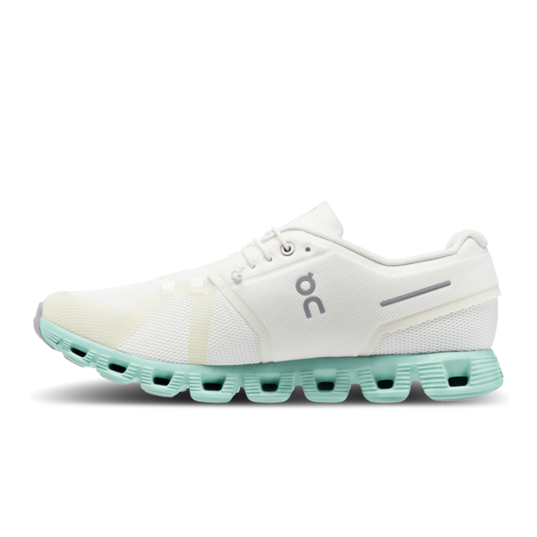 ON - Cloud 5 Undyed Men - White / Creek (ON-59.98368)