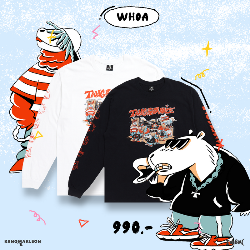 Kengmakleon x TangBadVoice - WHOA Long Sleeve