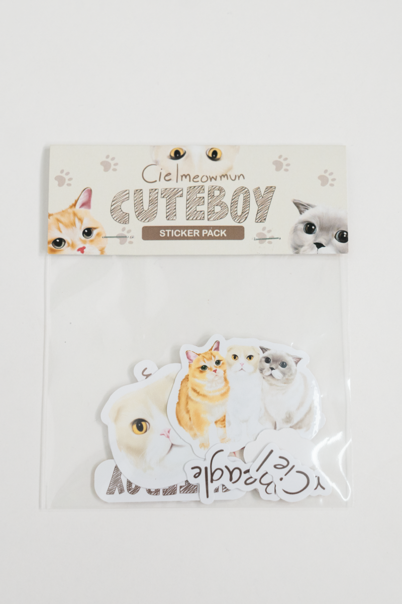 CuteBoy x Cielmeowmun Stickers Set